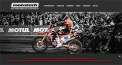 Desktop Screenshot of mototech.de